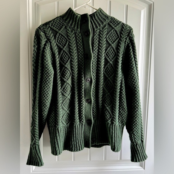 L.L. Bean Sweaters - LL Bean Cotton Fisherman Cardigan Sweater